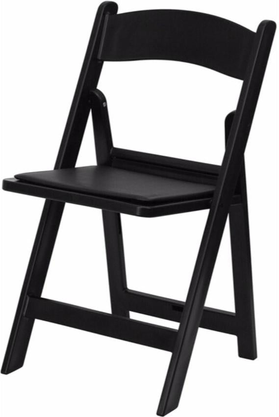 Tarrison - Black All-Weather Resin Folding Chair - ASA23FDBLK