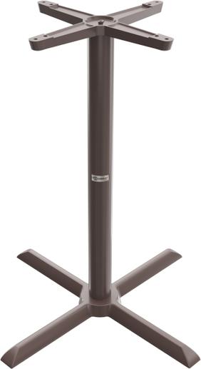 Tarrison - Core Collection 30" Counter Height Bronze All Weather Table with X-Base - ABG0113X30TBBR