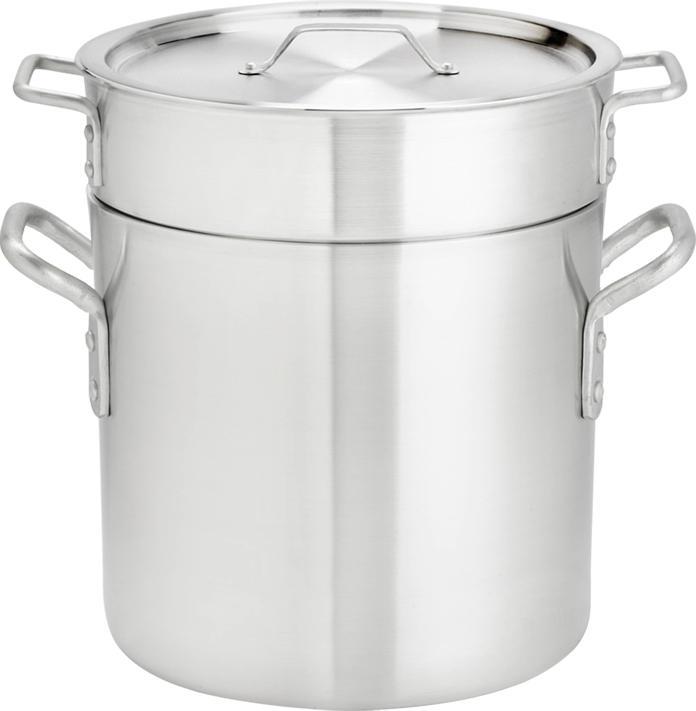 Thermalloy - 12 QT Aluminum Double Boiler 3 PC Set - 5813212