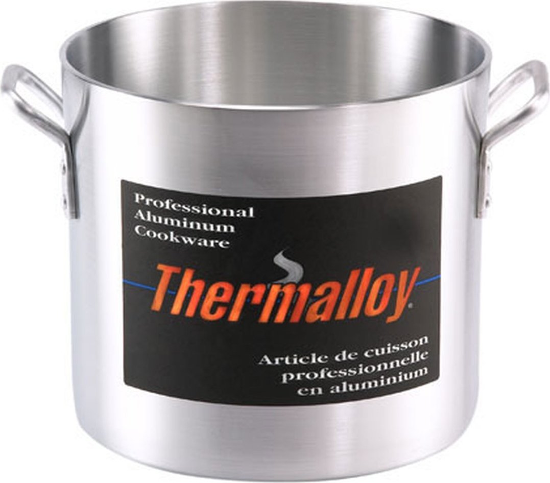 Thermalloy - 32 QT Aluminum Stock Pot - 5813132 (Lid Not Included)