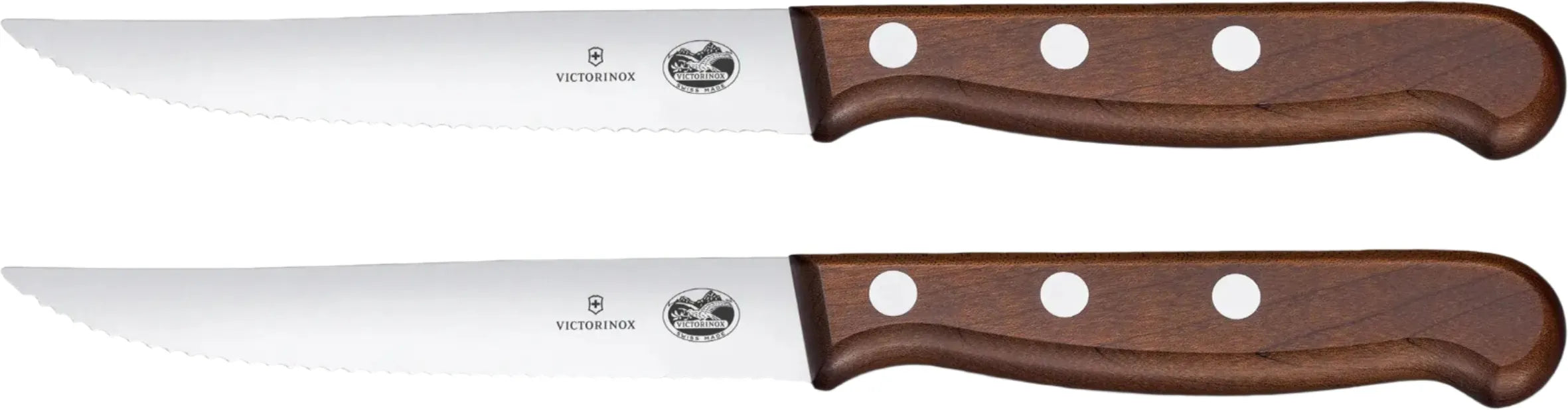 Victorinox - 4.75" Serrated 2-Piece Steak Knife Set - 5.1230.12G
