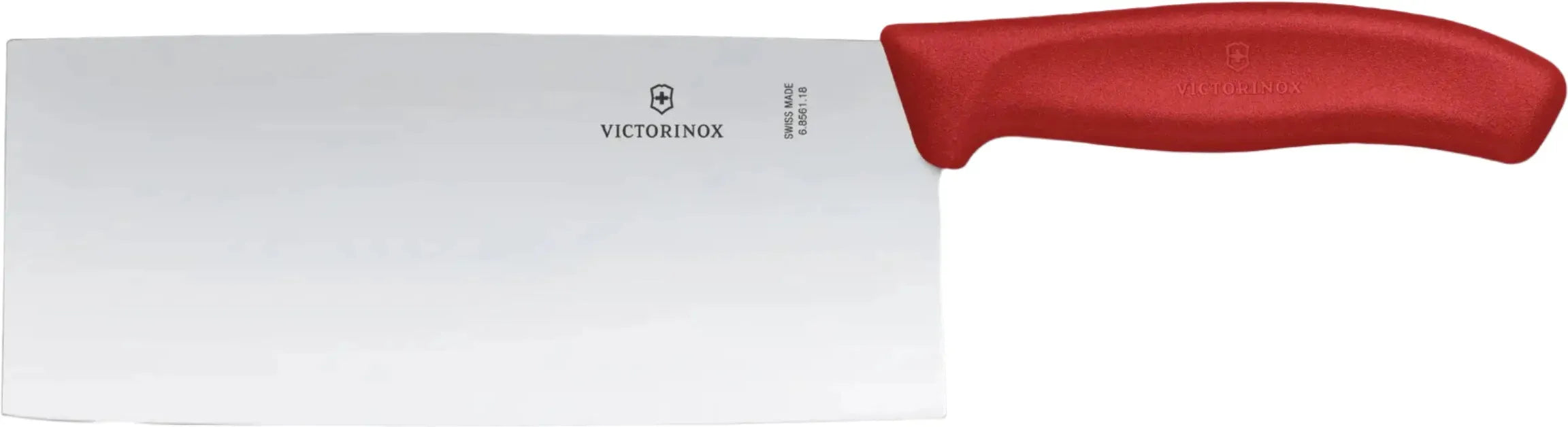 Victorinox - 7" Chinese Style Red Cleaver Knife - 6.8561.18G