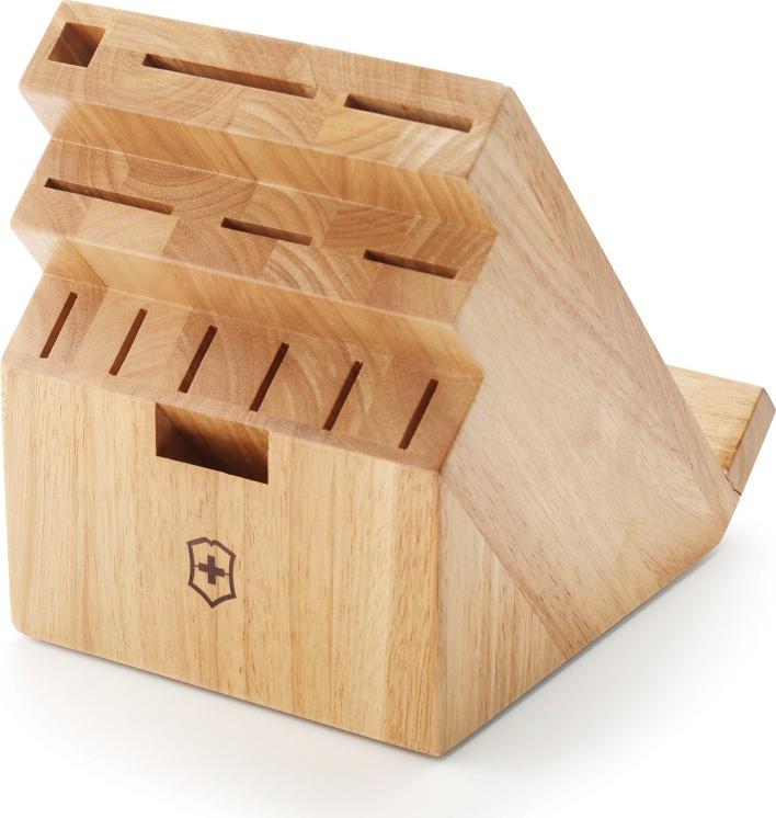 Victorinox - Natural Wood 13-Slot Swivel Block- 7.9093.92-X1