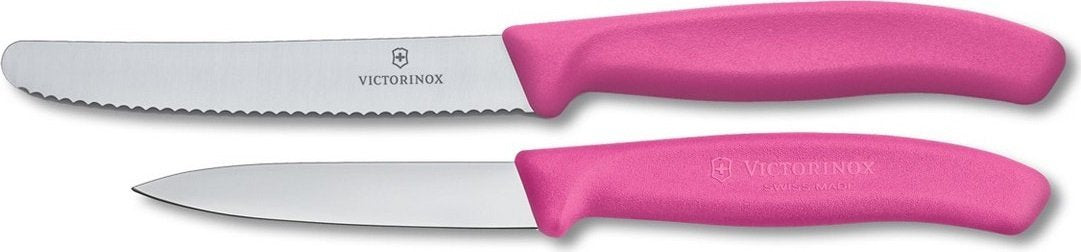 Victorinox - Pink 2 Piece Swiss Classic Paring & Utility Knife Set - 6.7836.L115-X2