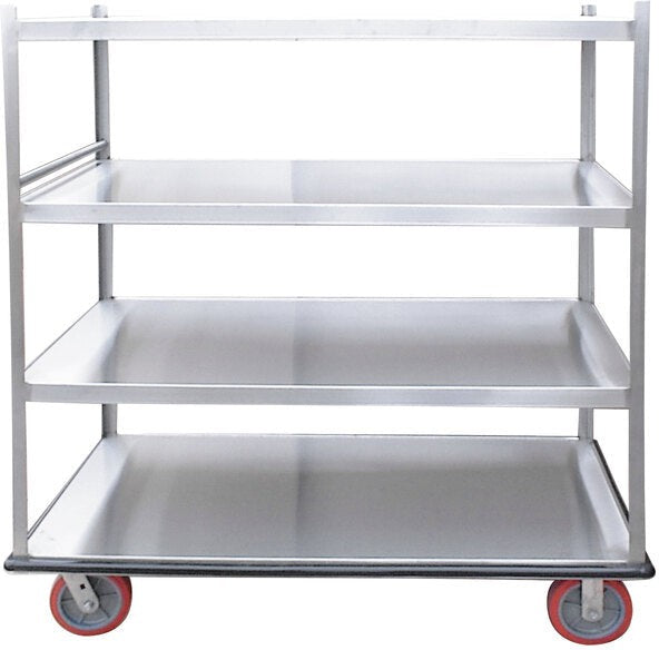 Winholt - Queen Mary Aluminum Banquet Service Cart with 3 Shelves - BNQT-3 (Non-Cancelable Item, ETA 2-4 Weeks, SPECIAL ORDER)