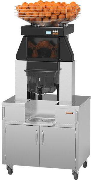 Zummo - Z40 Nature Adapt 120V Commercial Juicer with Drip Tray Service Cabinet, 40 Fruits/Minute - CV40‐N80+210816E‐5