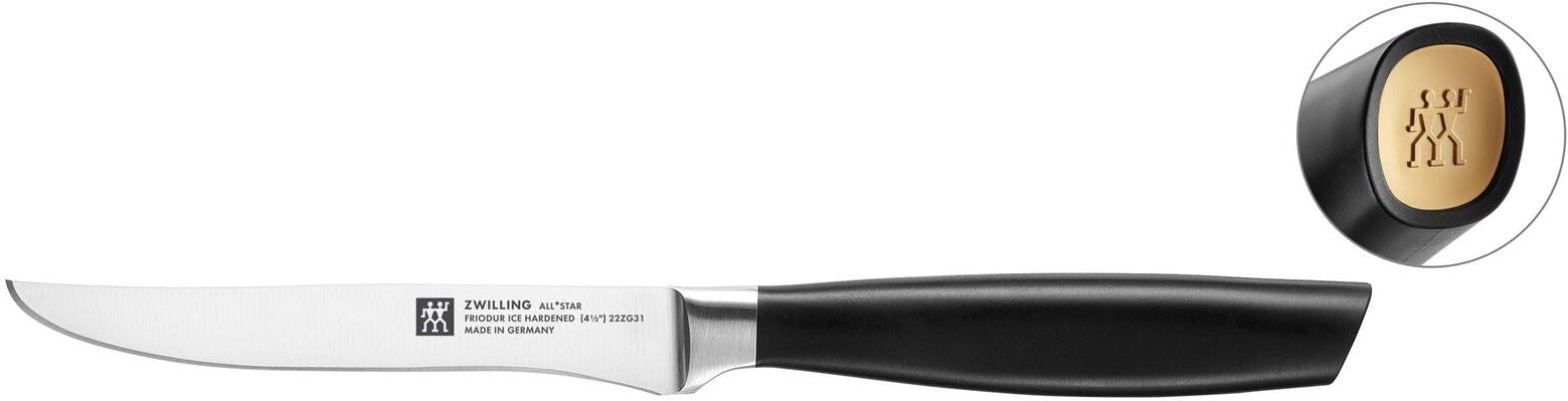 Zwilling - ALL * STAR  4.5" Steak Knife Gold Matt - 1022900