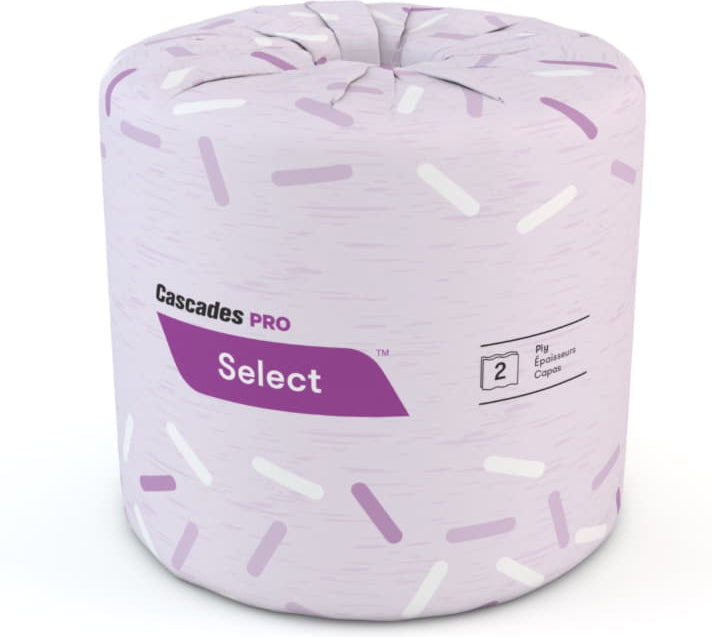 Cascades Tissue Group - 420 Sheets Select 2 Ply Toilet Tissue 48 Rl/Cs - B021