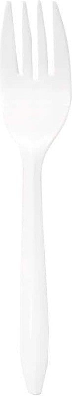 Empress - Medium Weight PP White Forks - E175001