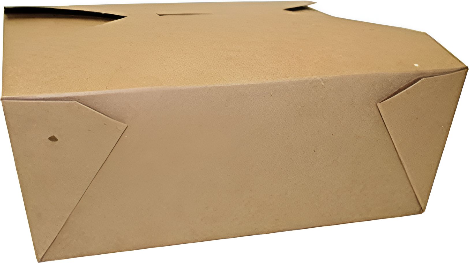 Meyer Pack - 4.3" x 3.5" Kraft Anti Fingerprint Coating Take Out Containers, 450/cs - MPK1K
