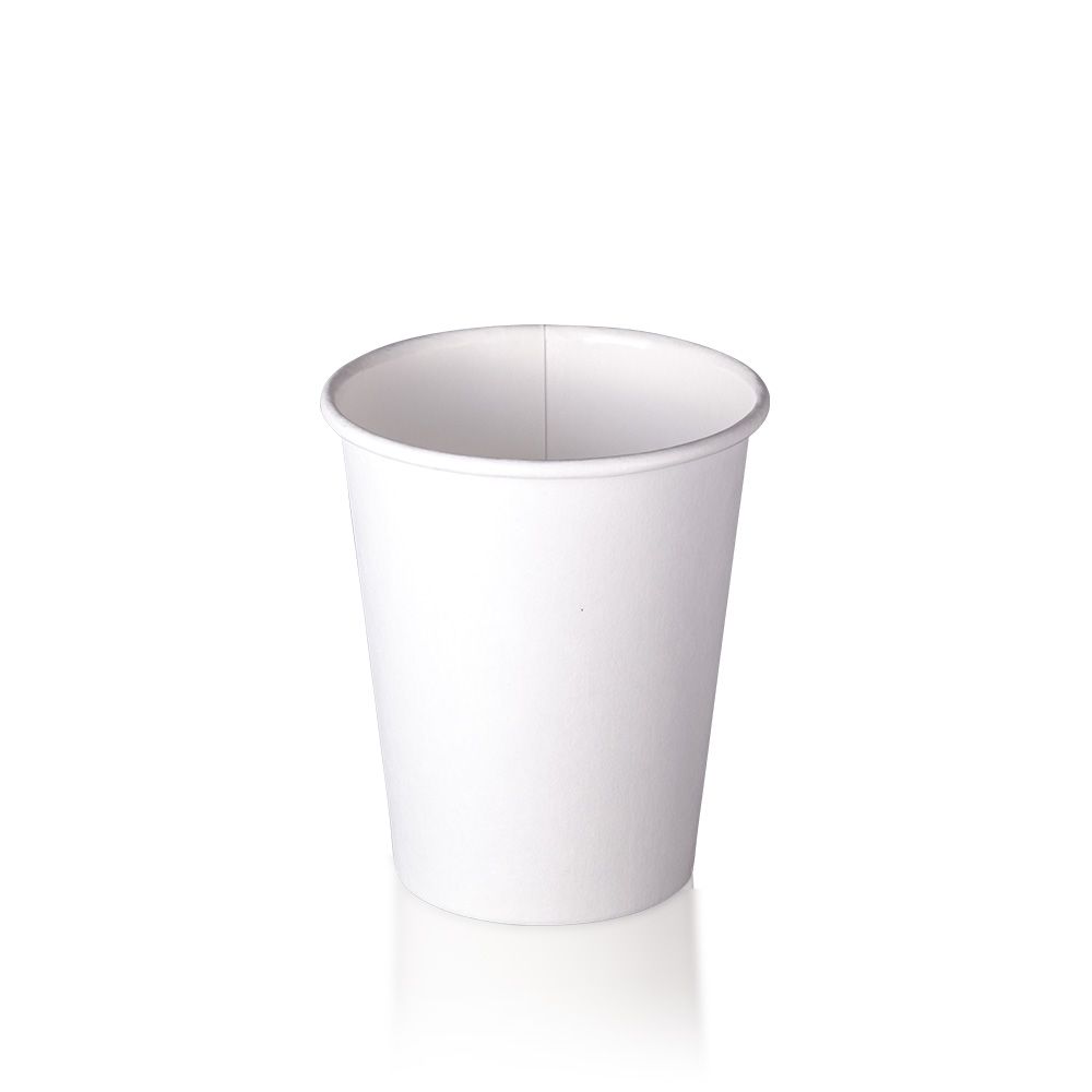 Empress - 12 Oz White Paper Double Wall Hot Cup, Pack of 500 - EMPEHCDW12W