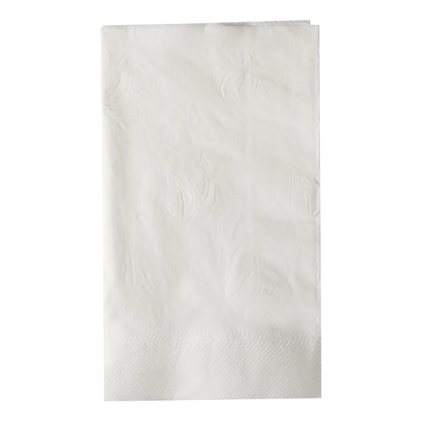 Karat - 15" x 17" White 2ply Dinner Napkin, 3000/cs, 40cs/sk - KARKND15172W