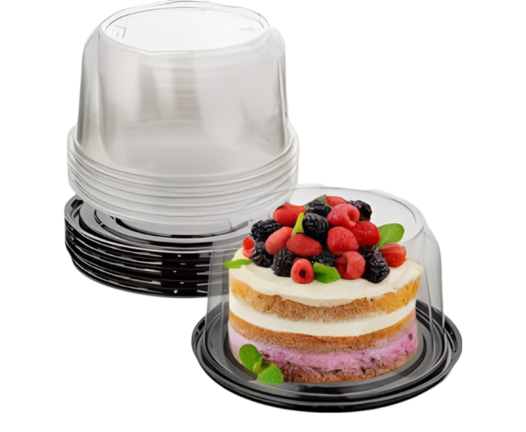 Detroit Forming - 18" x 13" x 2.1" Dome Lid Fit for 2063 Sheet Pans, Pack of 100 - DFIDRS956