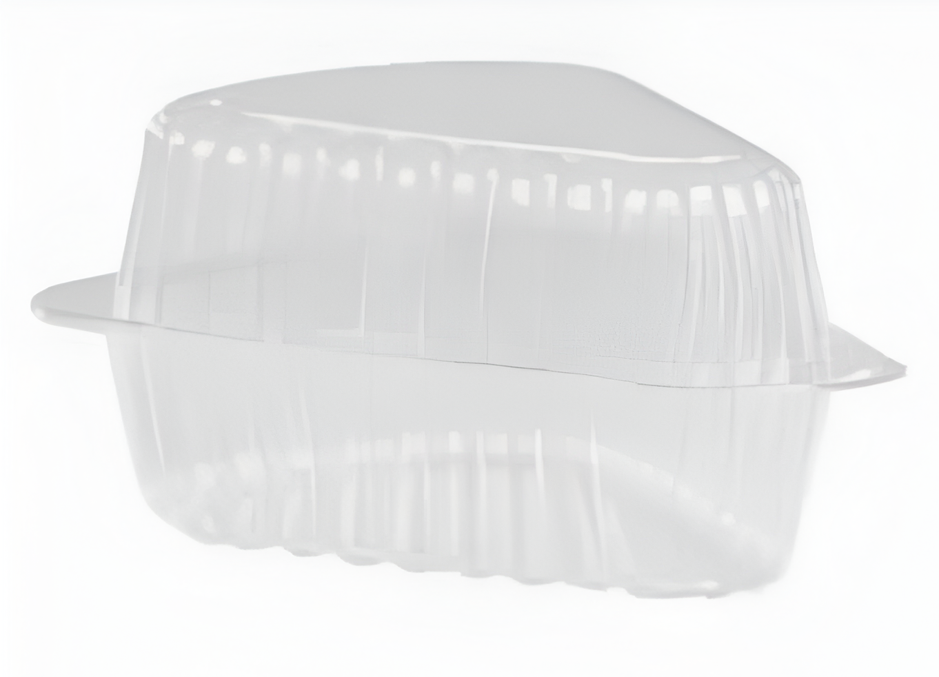 Detroit Forming - 9.3" x 8.8" x 3.6" Deep Hinged Pie Container, Pack of 200 - DFILBH882