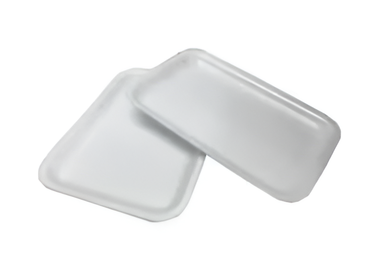 Dyne-A-Pak Inc. - 1014 White Foam Tray, Pack of 100 - 555230