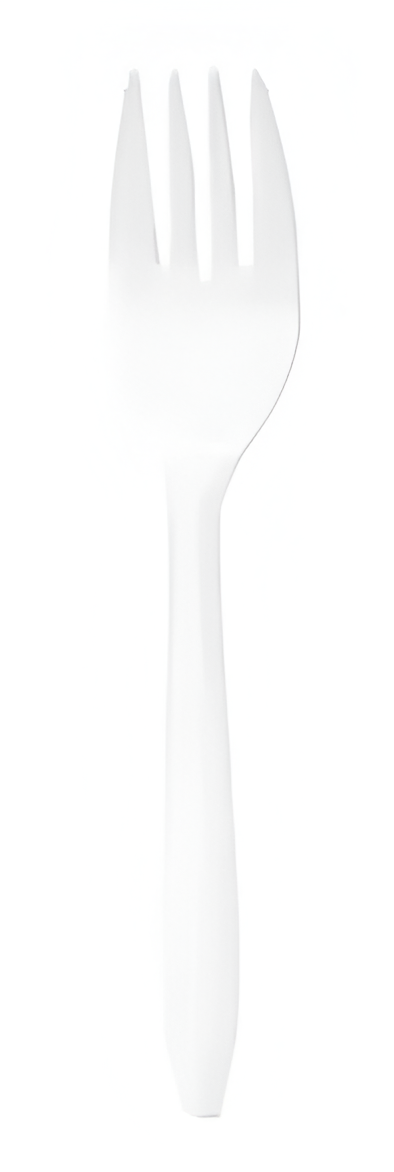 Empress - PP White Heavy Weight Forks, Pack of 1000 - EMPE177001