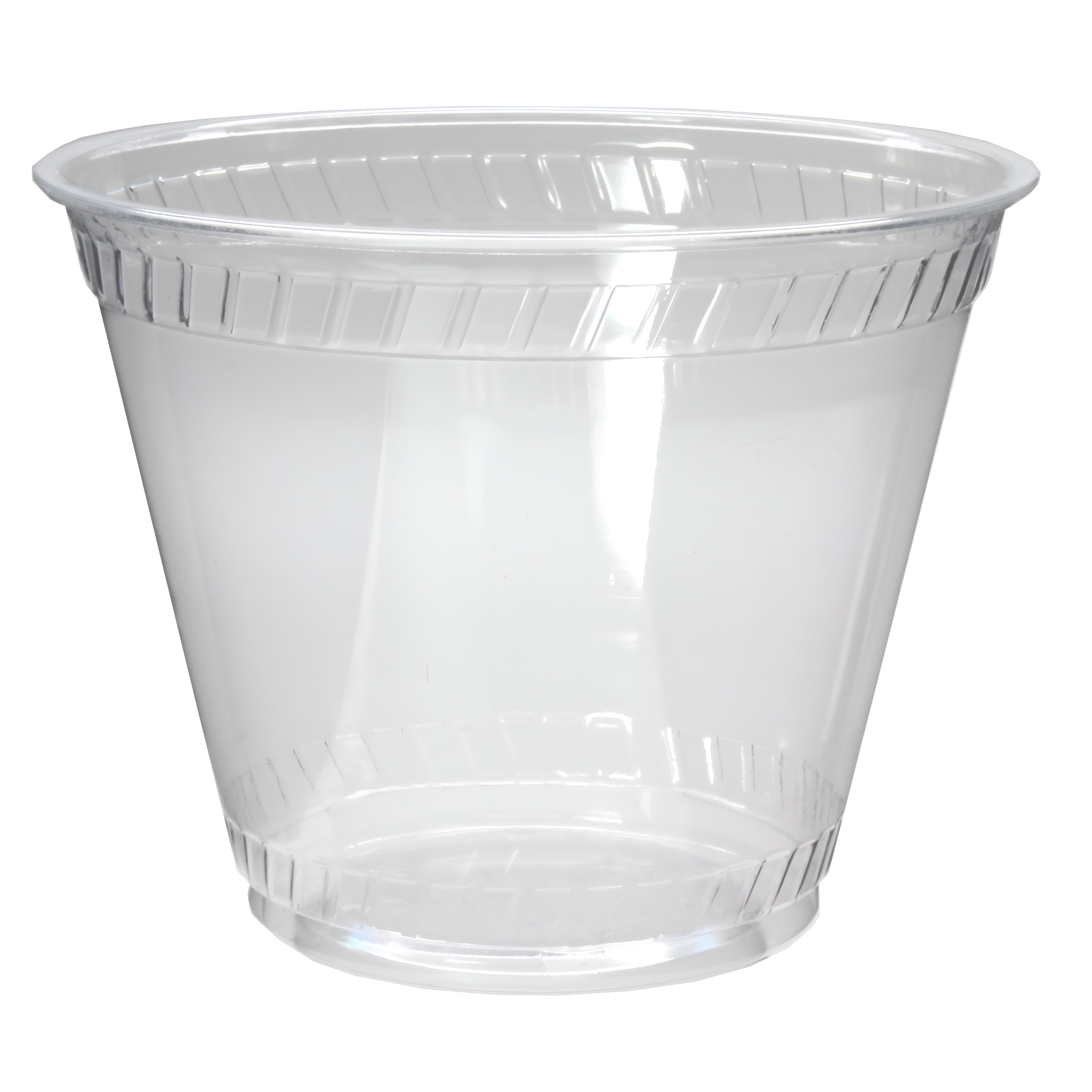 Fabri-Kal - 9 Oz Plastic Clear Old Fashioned Cups, Pack of 1000 - FAB9502040