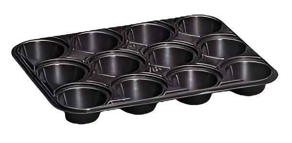 Genpak - Bake N’ Show Dual Ovenable 12 Cup Mini Muffin Pan, Pack of 500 - GPK55312