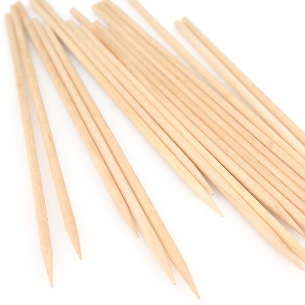 Royal Paper - 80-074C 4.5" Wooden Skewers, 1000/bx, 10bx/cs - 470110