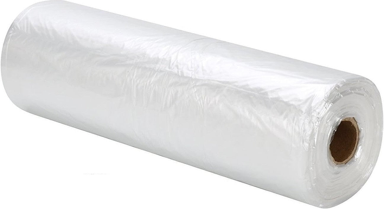 Ritesource - 12" x 20", 17 lb Clear Roll Bags, 2rls/cs, 105cs/sk - C12207S