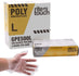 RiteTouch - Large Poly Gloves, 500/bx - GPE500L