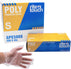 RiteTouch - Small Poly Gloves, 500/bx - GPE500S