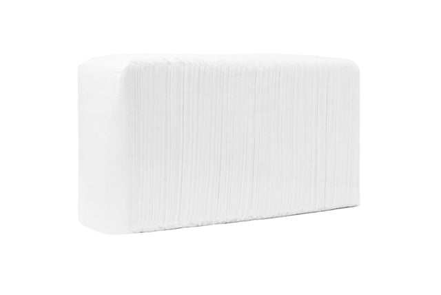 Cardinal Tissue - 1 Ply White Interfold Disposable Napkin, 6000/cs, 32cs/sk - 630542