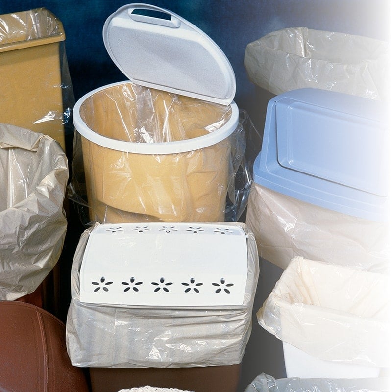 Empress - 60 Gallon Clear Low Density Liner Perforated Rolls, 10/10cs - PPPL385815C