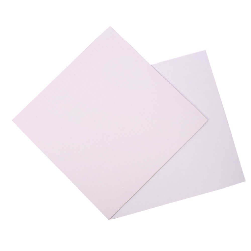 New Method Packaging - 8.8" x 4.8" White Corrugated Coated Pad, Pack of 200 - IMPCRS95C